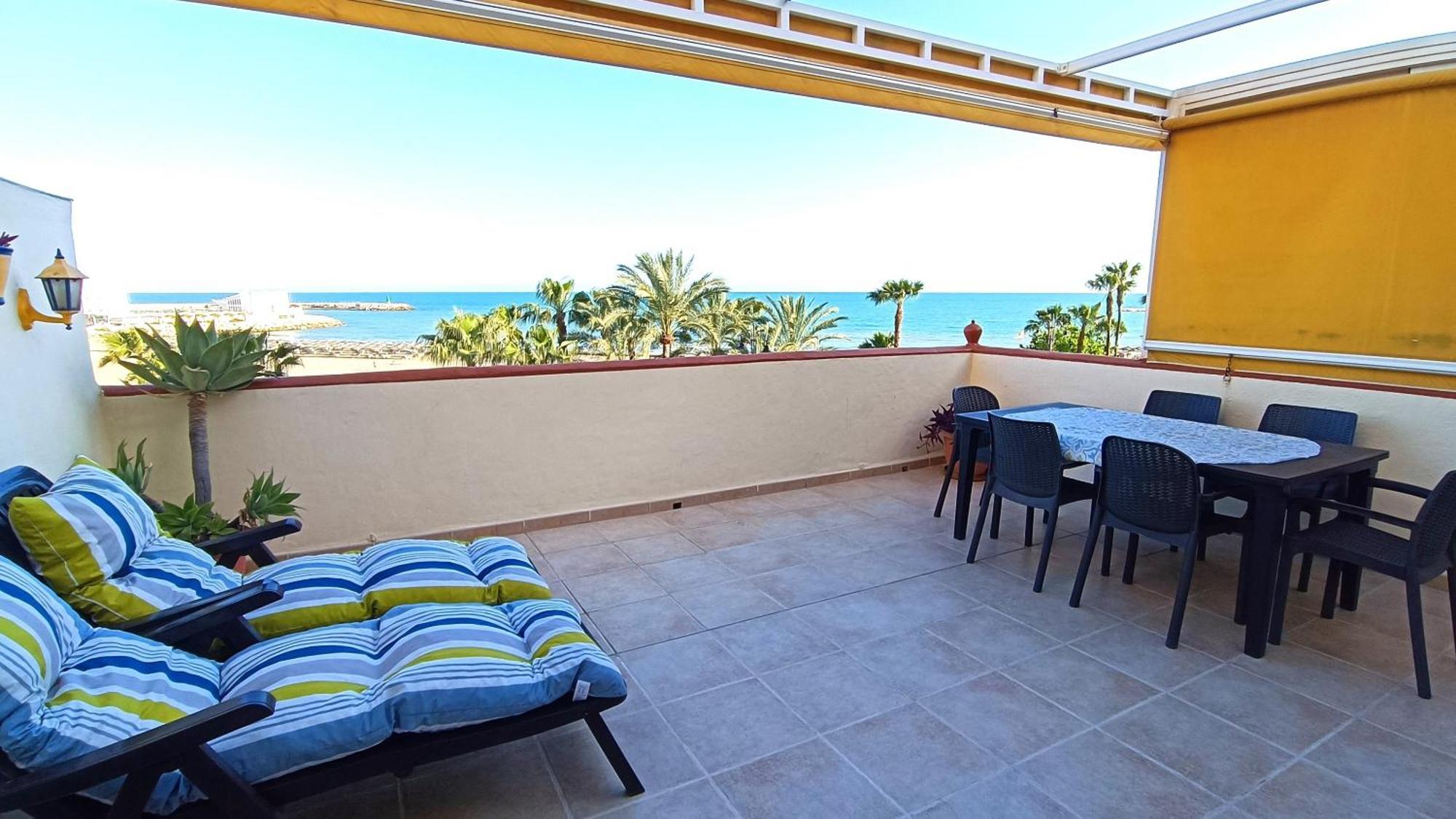 Ole Playa 5A Beach Front - A Pie De Playa, Sea Views - Vistas Al Mar, Puerto Marina Benalmádena Εξωτερικό φωτογραφία